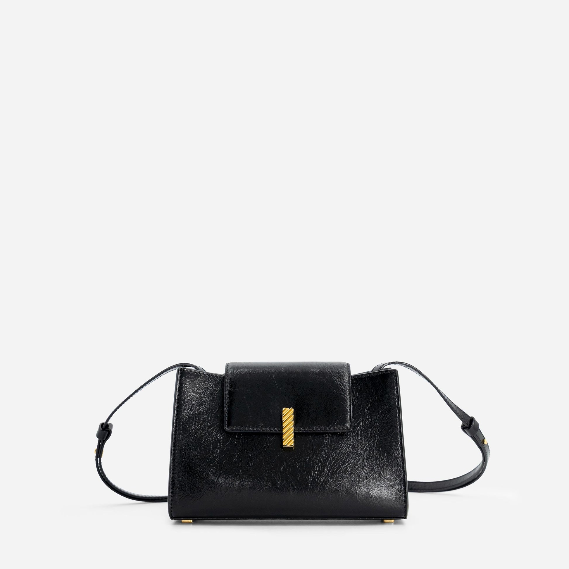 Mini Isla - Crinkled Black