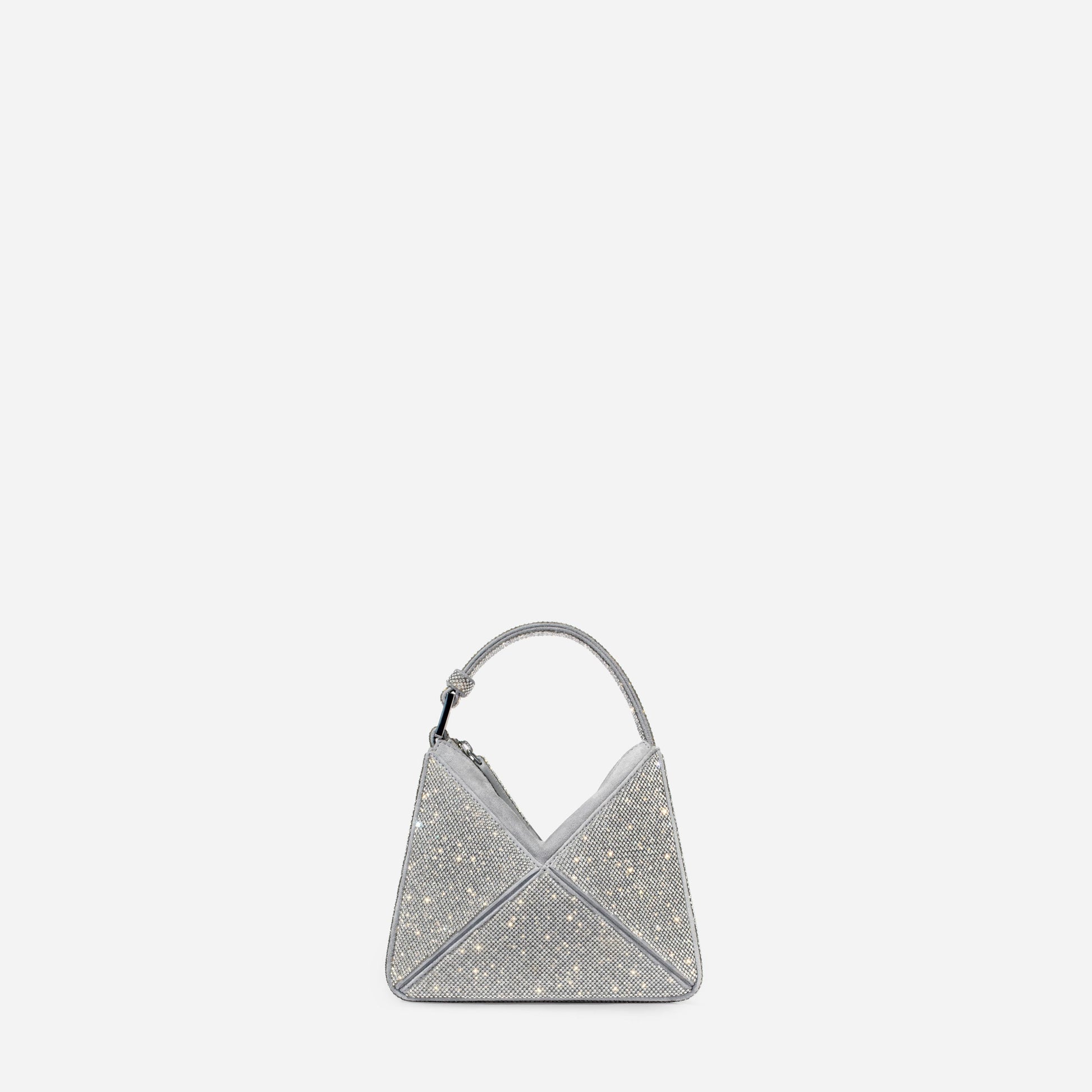 Micro Flex Bag - Crystal with Suede Top